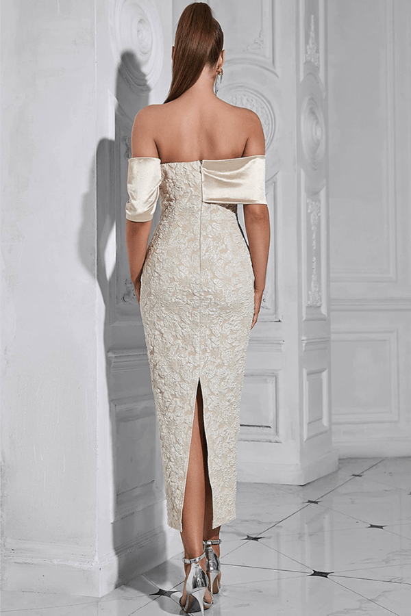 Robe Demoiselle d'Honneur Ivoire