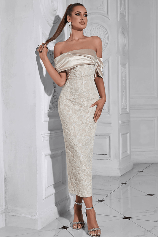 Robe Demoiselle d'Honneur Ivoire