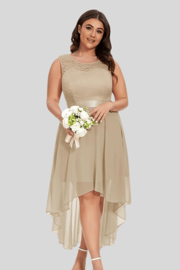 Robe Demoiselle D'Honneur Kaki