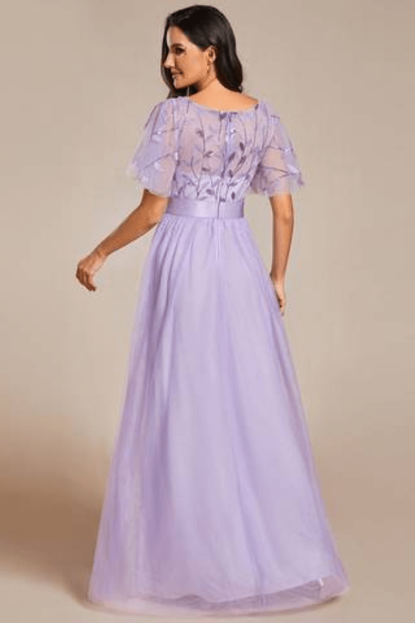 Robe Demoiselle D'Honneur Lavande