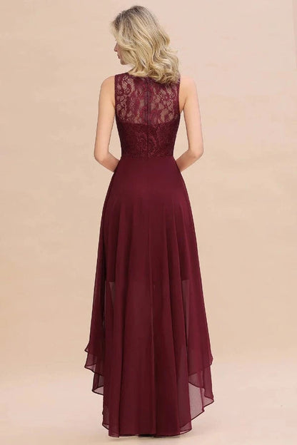 Robe Demoiselle D'Honneur Lie De Vin