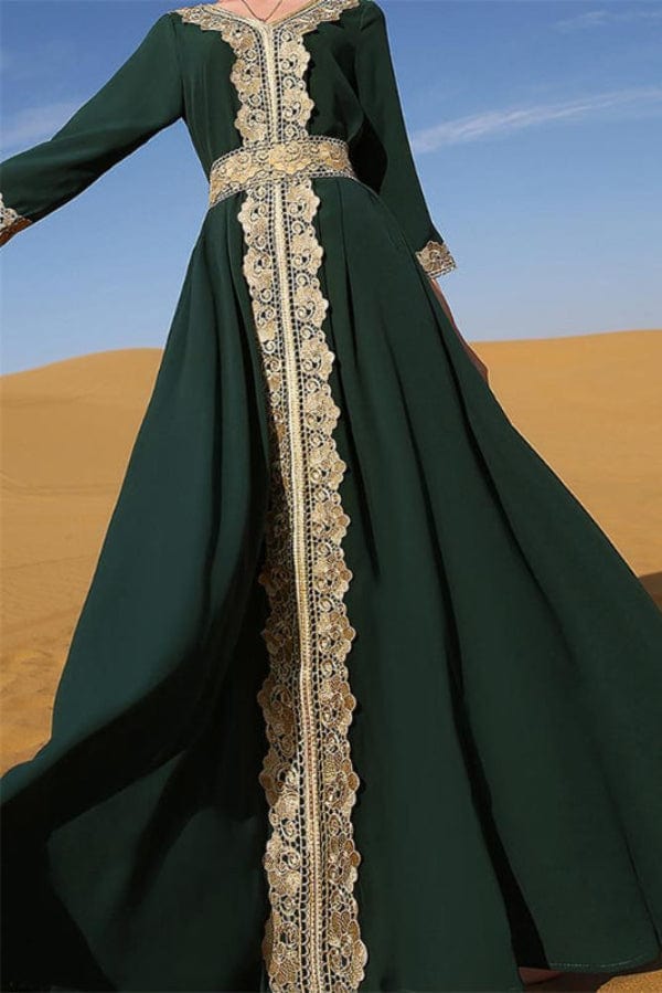 Robe Demoiselle D'Honneur Marocaine