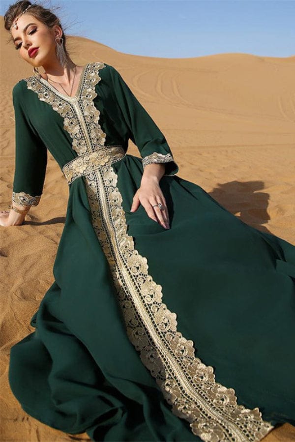 Robe Demoiselle D'Honneur Marocaine