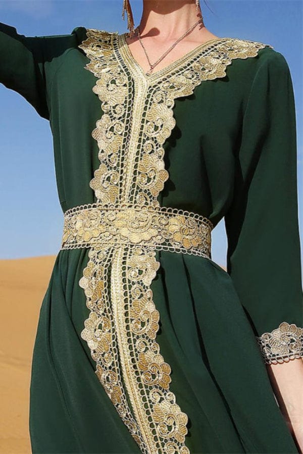 Robe Demoiselle D'Honneur Marocaine