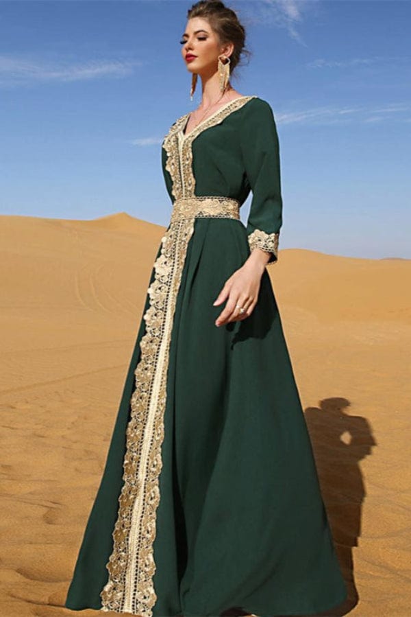 Robe Demoiselle D'Honneur Marocaine