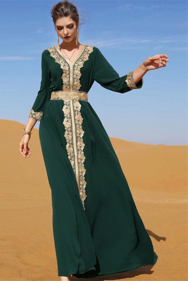 Robe Demoiselle D'Honneur Marocaine