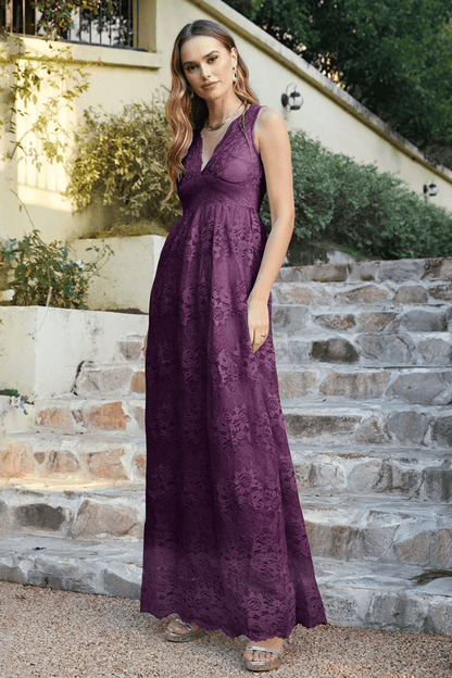 Robe Demoiselle D'Honneur Mauve