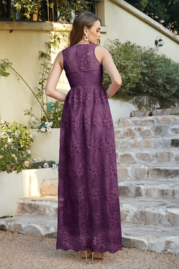 Robe Demoiselle D'Honneur Mauve