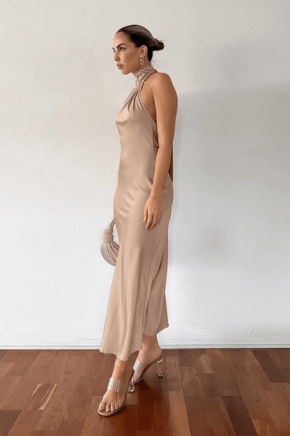 Robe Demoiselle D'Honneur Moka