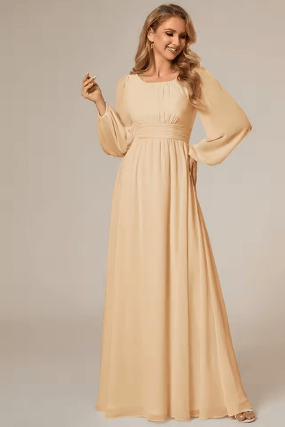 Robe Demoiselle D'Honneur Nude