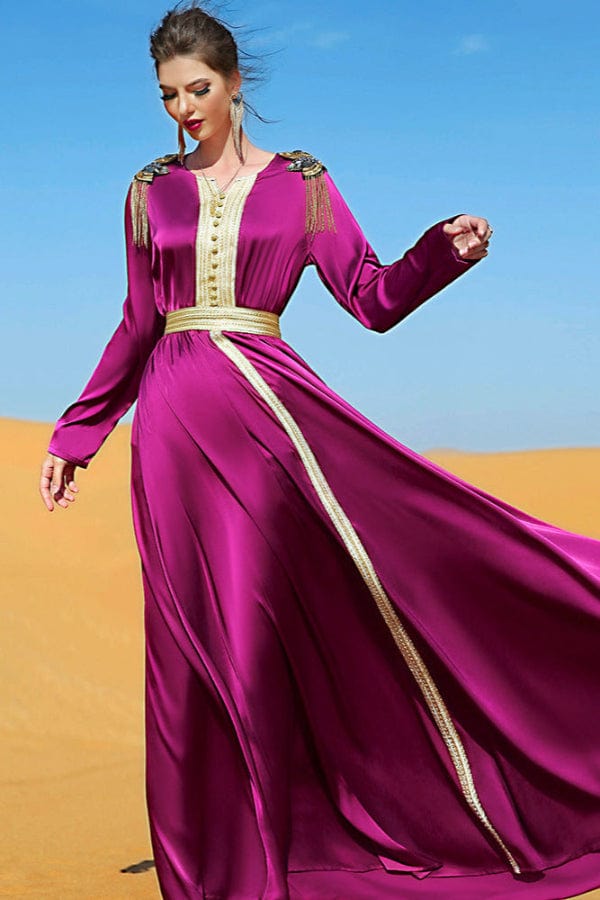 Robe Demoiselle D'Honneur Orientale