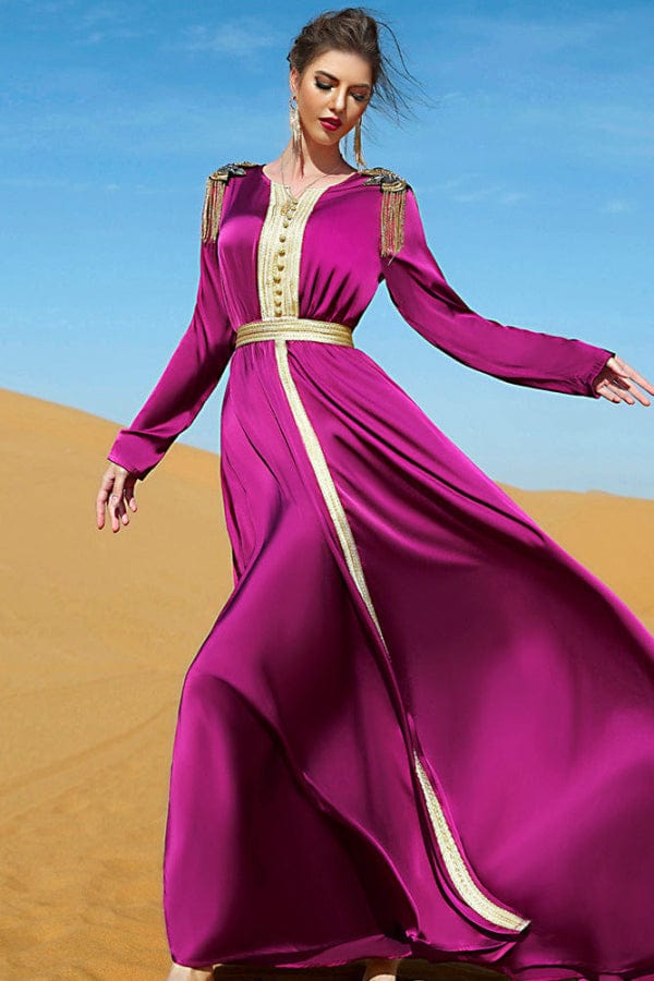 Robe Demoiselle D'Honneur Orientale