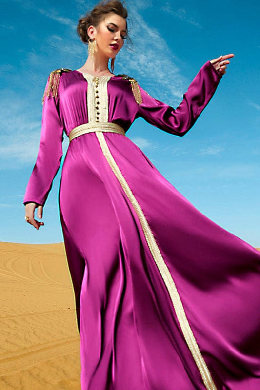 Robe Demoiselle D'Honneur Orientale
