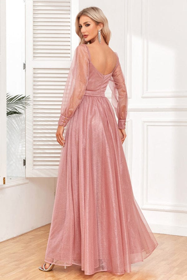 Robe Demoiselle D'Honneur Rose Gold
