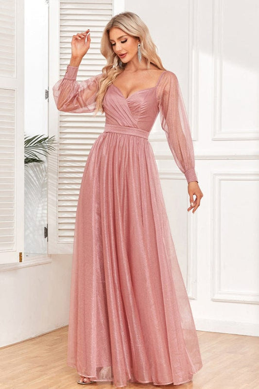 Robe Demoiselle D'Honneur Rose Gold