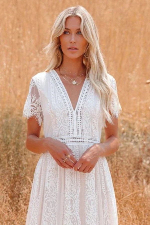 Robe Demoiselle D'Honneur Style Bohème