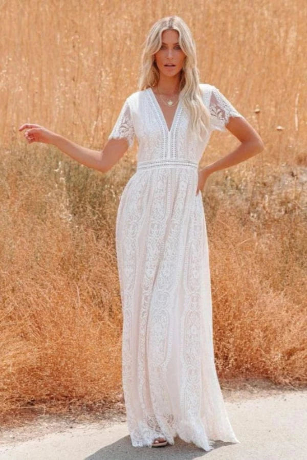 Robe Demoiselle D'Honneur Style Bohème