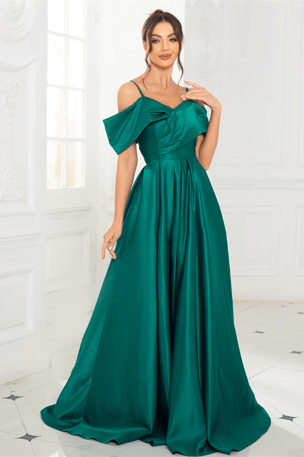 Robe Demoiselle D'Honneur Vert Celadon