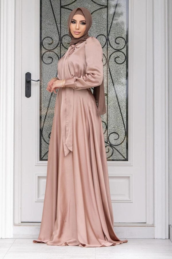 Robe Demoiselle D'Honneur Voilée