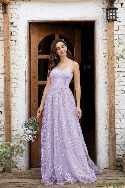 Robe Dentelle Lilas