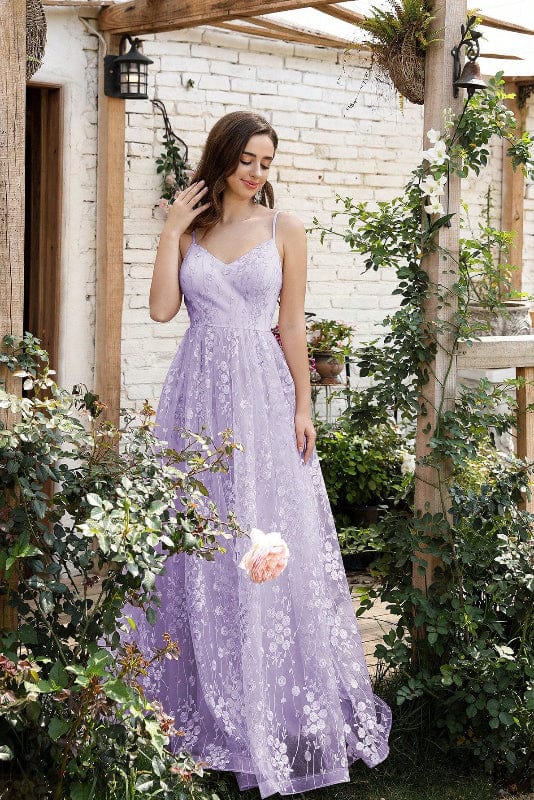Robe Dentelle Lilas