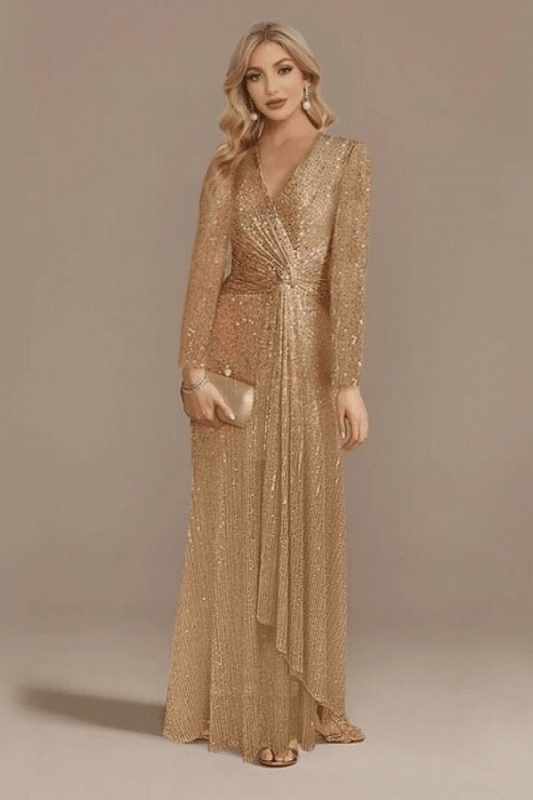 Robe Dorée Chic