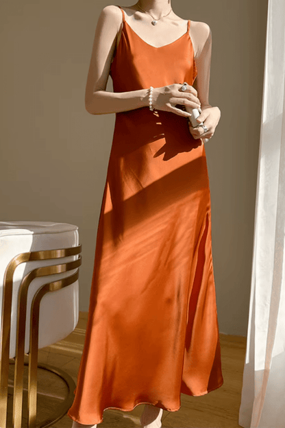 Robe Droite Terracotta