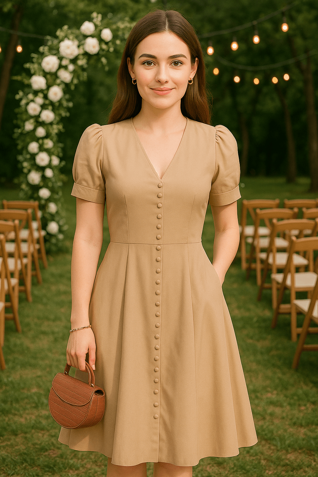 Robe Eté Beige