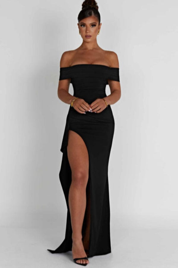 Robe Fendue Moulante