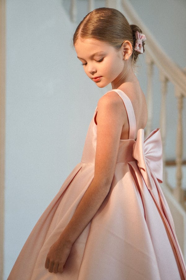 Robe Fillette Rose Poudré