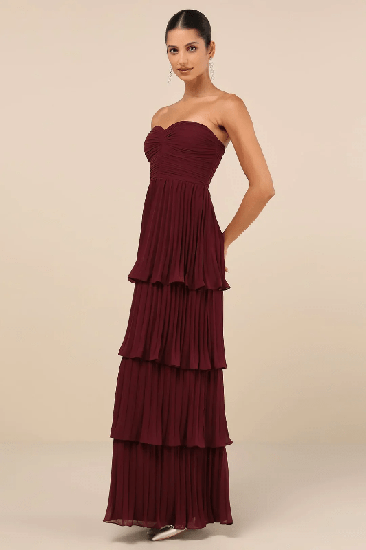 Robe Fluide à Épaules Dénudées