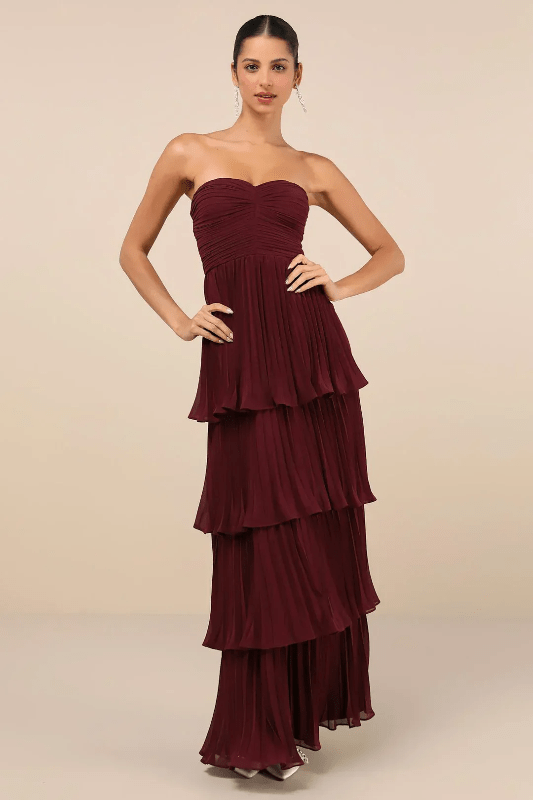 Robe Fluide à Épaules Dénudées