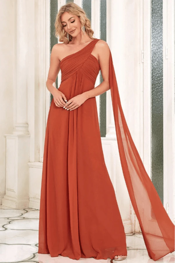 Robe Fluide Terracotta