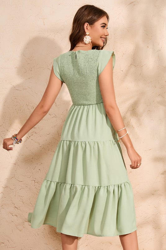 Robe Grossesse Vert Sauge