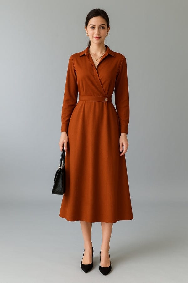 Robe Hiver Terracotta