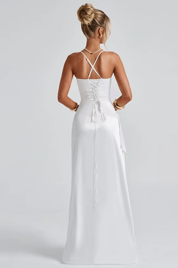 Robe Longue Fendue