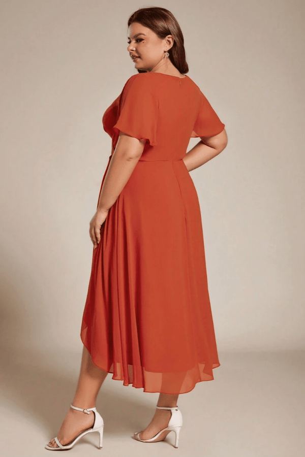 Robe Longue Terracotta Grande Taille