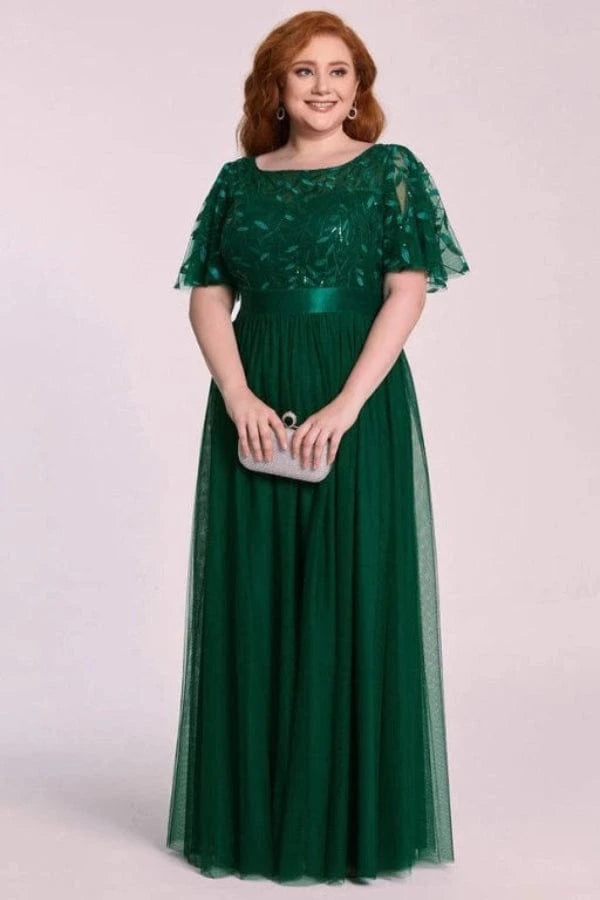 Robe Longue Vert Émeraude