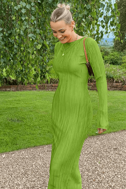 Robe Longue Vert Olive