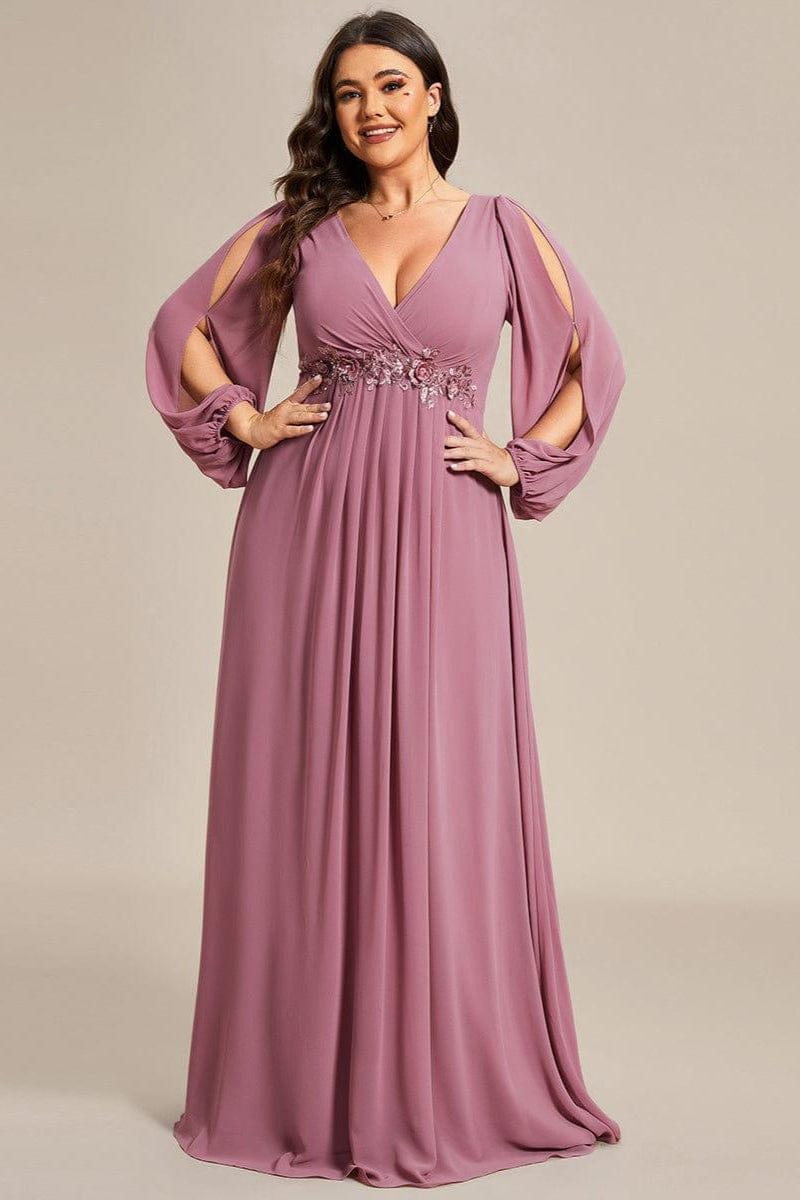 Robe Longue Vieux Rose