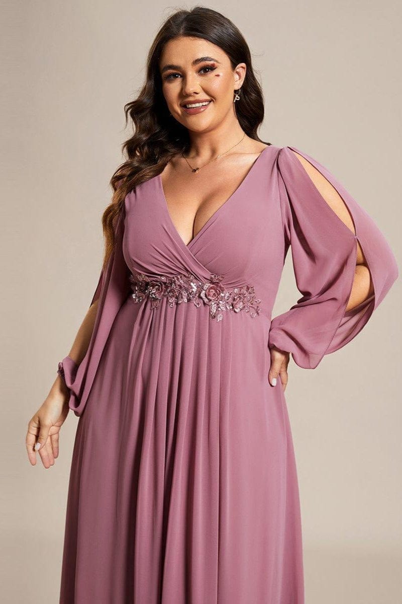 Robe Longue Vieux Rose