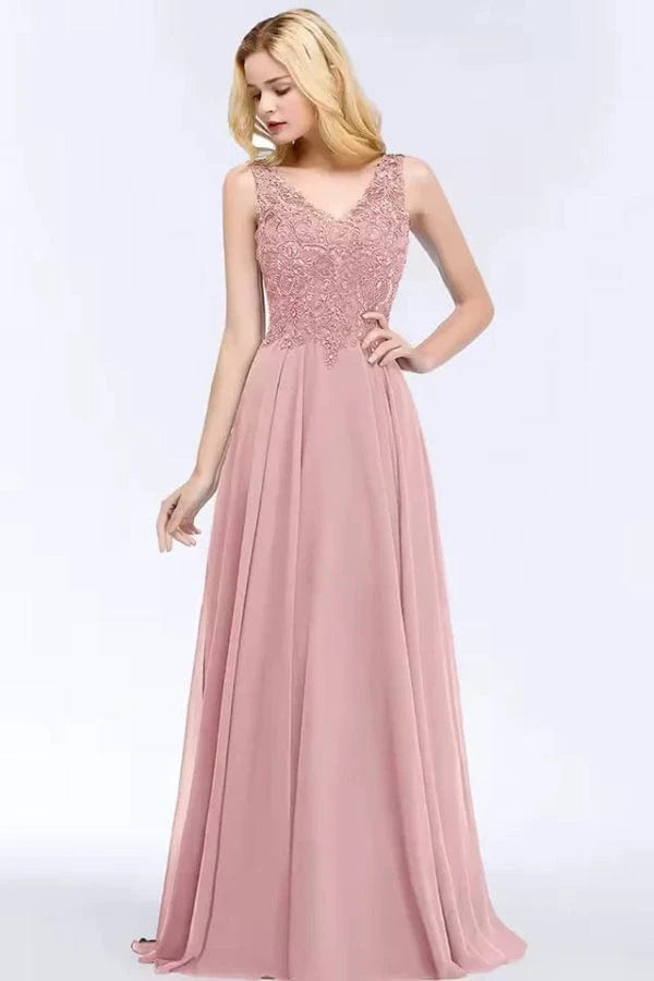 Robe Mariage Civil Rose Poudré