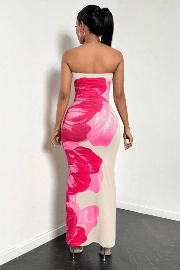 Robe Moulante Épaules Dénudées