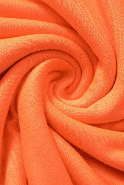 Robe Orange Courte