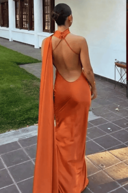 Robe Orange Rouille