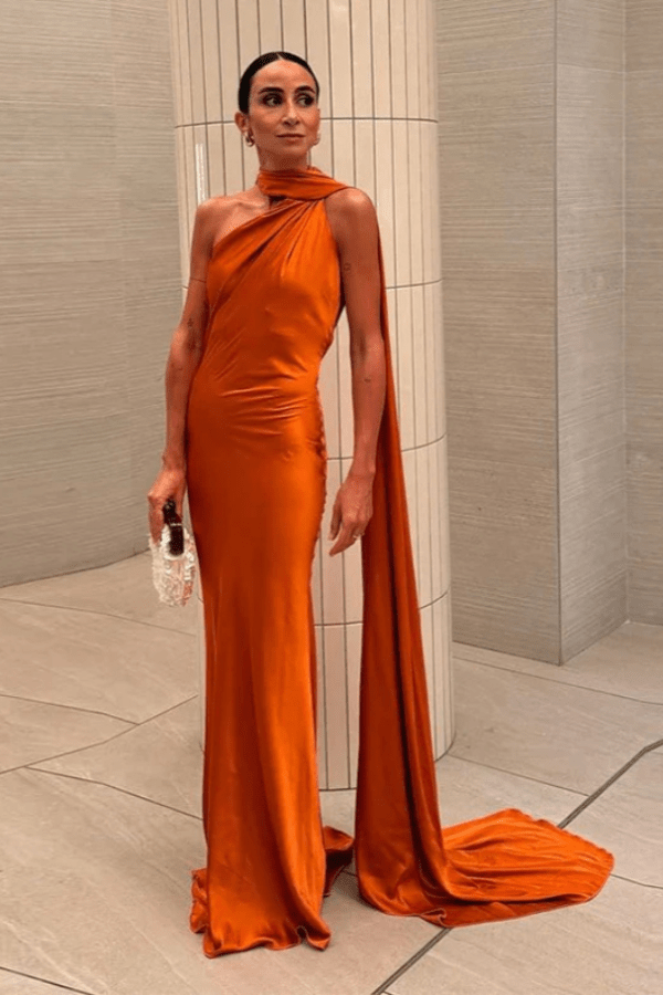 Robe Orange Rouille