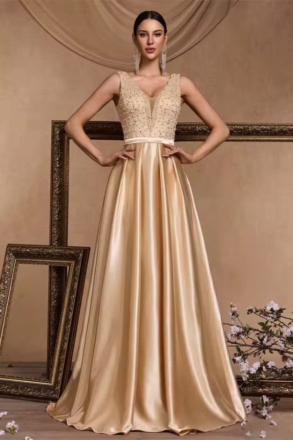 Robe Patineuse Dorée