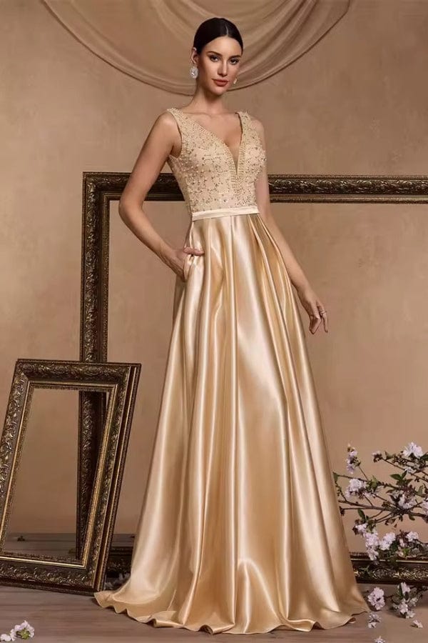 Robe Patineuse Dorée