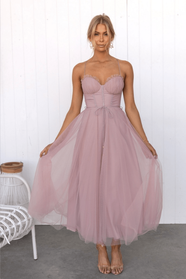Robe Patineuse Rose Pâle