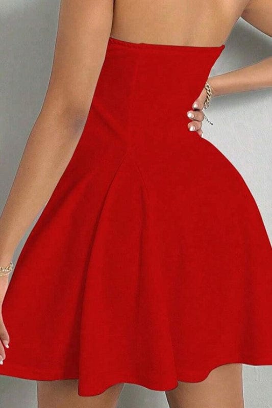 Robe Patineuse Rouge